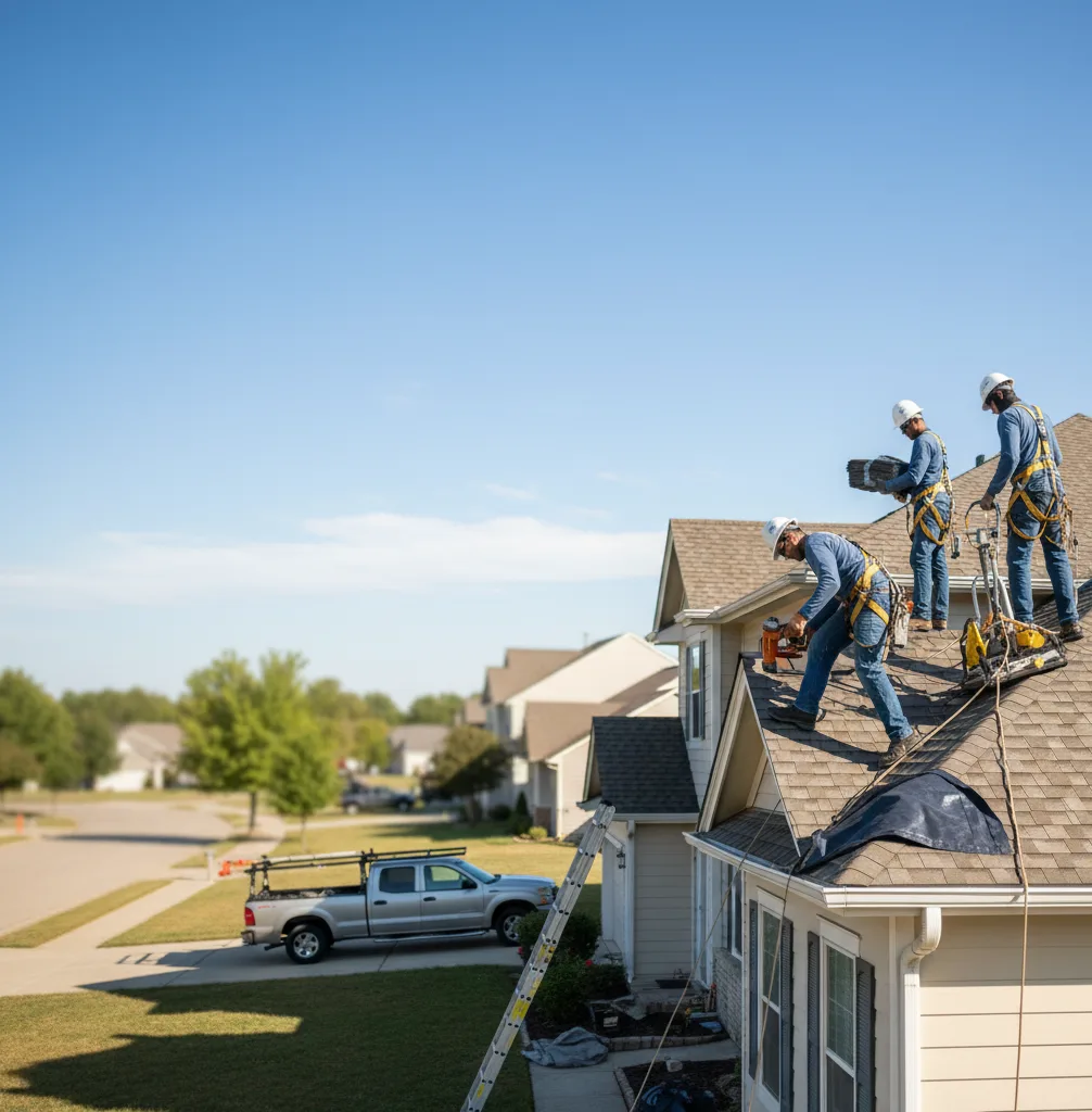 Commercial Roof Repair in Hinton, OK